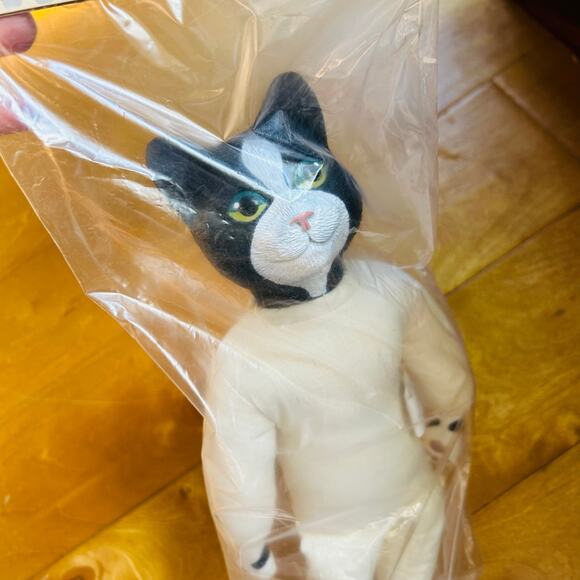 Vintage Just For Keeps Classic Animal Doll Cat 14" Tall - Picture 4 of 10